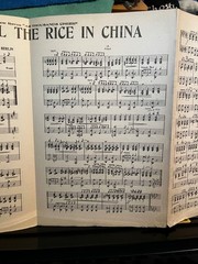 NOT FOR ALL THE RICE IN CHINA Sheet Music from AS THOUSANDS CHEER Berlin Piano