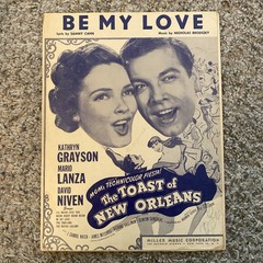 Vintage Sheet Music For Piano: MGM Pic.(7) Columbia Pic.(2) 20th Century-Fox (4)
