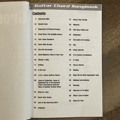 GREEN DAY Guitar Chord Songbook Lyrics & Chord Diagrams 34 Punk Songs Book