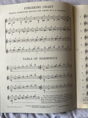 Lot of 3 Vintage Rubank Elementary Method Books Clarinet Flute Trumpet Cornet