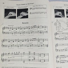 John Thompson Modern Course Second Grade Piano Book 1937 Sheet Music Tutor Vtg