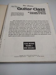 Vintage 70&rsquo;s Mel Bay&rsquo;s New Edition Guitar Class Method Fast Shipping