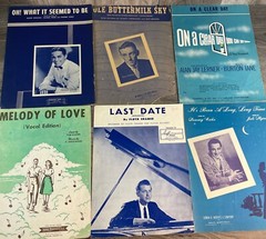 Lot of 75 VINTAGE SONGS & PIANO SOLO Sheet Music 1920s-1950s