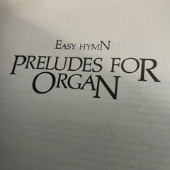Vintage Easy Hymn Preludes For Organ LDS Church Songbook Sheet Music 1981 USA