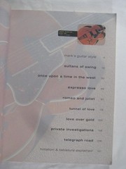 Book paperback Guitar Styles Mark Knopfler Vol. 1 Guitar Tab Edition