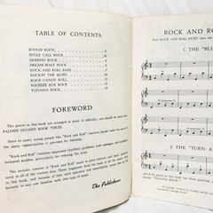 Rock N Roll Book Sheet Music Accordion Sheet Music 1960 Palmer-Hughes