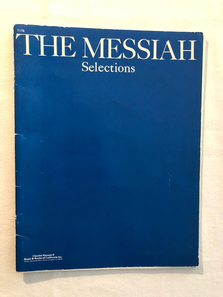 The Messiah Selections by Charles Hansen Music & Books