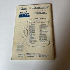 Time to Sing Folio of Community Songs for Every Occasion 1938 Arr. by Compagno