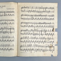 Vtg 1901 A Signal From Mars March ET Paull Raymond Taylor Space Sheet Music Lot