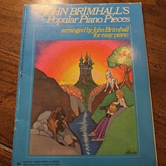 John Brimhall&rsquo;s Popular Piano Pieces Easy Piano, Vintage 1968