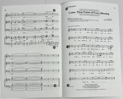 Come Thou Fount of Every Blessing Michael Braz SATB Chorus Piano Sheet Music