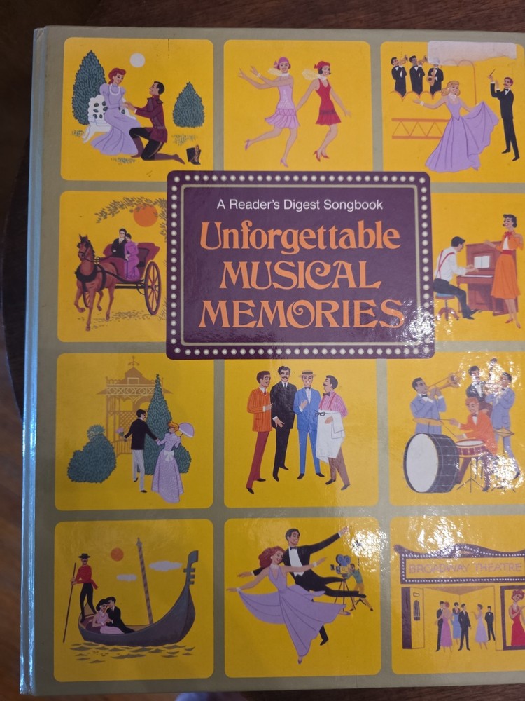 1984 Reader&rsquo;s Digest Songbook Unforgettable Musical Memories Spiral Hardcover