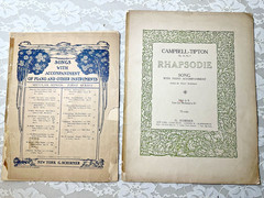 Vintage Lot of 2 G. Schirmer Sheet Music 1901 & 1913 (Lot #2)