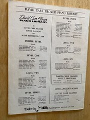 Contemporary Piano Repertoire Level Five 5 David Carr Glover Vintage