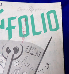 Vtg Armed Forces Song Folio Sheet Music Song Book & Lyric Sheet lot of 3