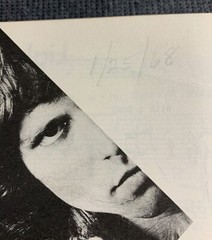 THE DOORS Songbook for 1st LP orig 1967 Nipper Music w/ lots of great pictures