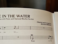 The Music Of Roger Emerson: Wade In The Water 3-Part Mixed 1978 Sheet Music