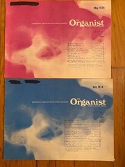 VTG The Organist Music Books 1960s, 1970s