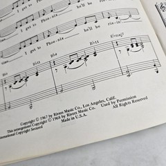 Choral Music Of Today No 1 SSA Piano Vocal Pop Songbook Charles Hansen 1960s Vtg