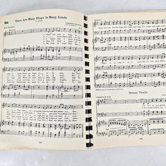 Silver Book Of Songs Accompaniment Piano Vocal Choir Songbook Music 1935 Vintage