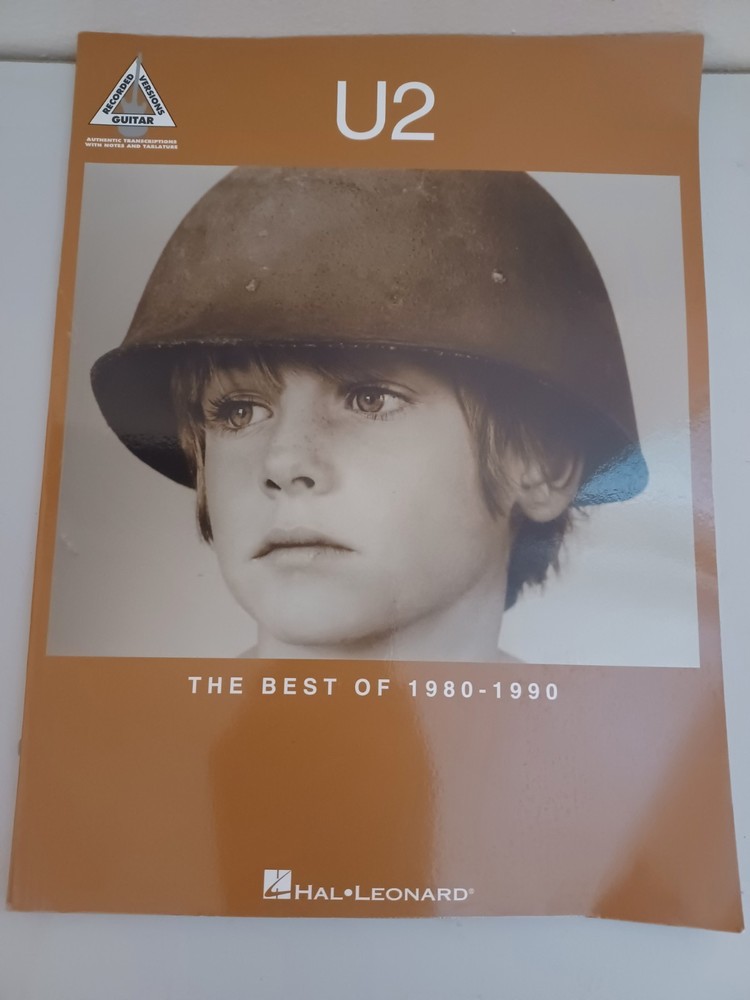 U2 -The Best Of 1980-1990 Piano and Guitar Book Hal Leonard Songbook