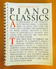 The Library of Piano Classics Amsco Spiral Bound Sheet Music Book Vintage 1987