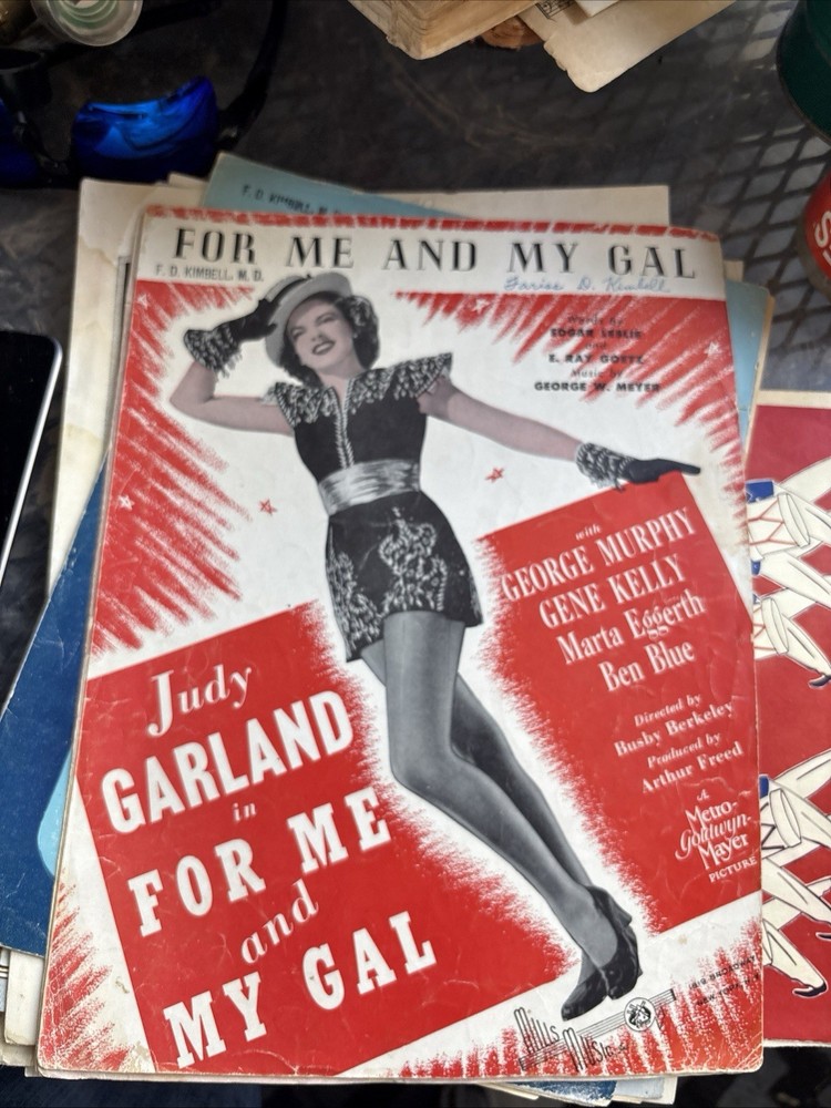 1941 Dinah Shore Favorite Songs Songbook Robbins Music Piano Vocal Vintage