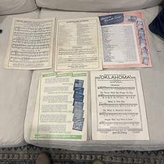 5 Movie Sheet music 20th Century-Fox State Fair, Iceland, Nob Hill, Coney Island
