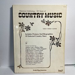 Historical Anthology 50 Years Of Country Music Songbook 1981