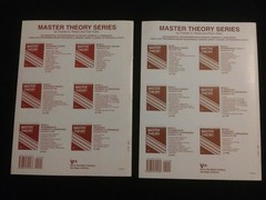 11 Clarinet & Music Theory Books Lot: Master Theory 4 5 6, Hal Leonard, Kjos