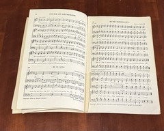 Huge Vintage Gospel Choir Songbook Lot Rodeheaver Low Voice Sacred Music