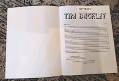Tim Buckley Song Book 1968 Sheet Music Lyrics Goodbye Hello Jeff Zappa songbook