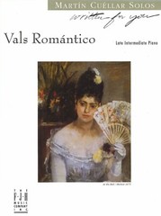 Vals Romantico Mid Intermediate Piano Solo Sheet Music 1998 Cuellar