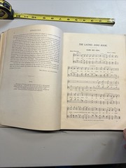 1901 LAUREL SONG BOOK Edit. W.L.Tomlins Boston C.C.Birchard 324 Pages