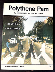 The BEATLES : Sheet Music PUNCH HOLE 1968 : –POLYTHENE PAM —CLEAN. 3627