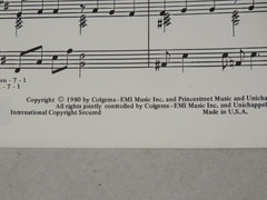 Its My Turn Sheet Music Piano Vocal Guitar Vtg (Diana Ross Song) 1980 USA SELLER