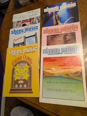 Lots of Sheet Music Magazine – You choose the Year! Guitar/Piano/Organ