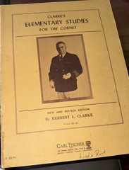 Clarke&rsquo;s Technical Studies for the Cornet – Carl Fischer – Vintage Music Book