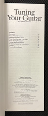Donald Bronsac – Tuning Your Guitar – 1979 Amsco Paperback Guide Book