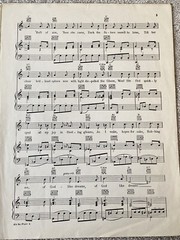 1938 AH SO PURE from Opera MARTHA Vintage Sheet Music KING&rsquo;S JESTERS