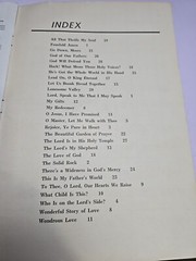 Vintage 1958 Teen-Age Voices -Religious Song Book Sheet Music.