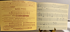 Vintage 1930 G. Schirmer&rsquo;s Sheet Music Manuscript No. 17 32 Pages Partly used