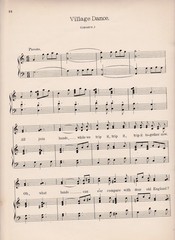 1899 operetta sheet music book « Princess Perfection »
