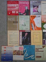 Lot of 36 Vintage Organ Sheet Music Books Wedding, Easter, Carol&rsquo;s, Classic Etc