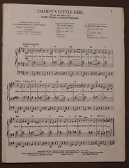 Daddy&rsquo;s Little Girl and More Piano Sheet Music (32 pages) (No Cover)