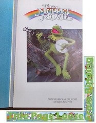The Muppet Movie Notes Chords Lyrics Book ATV RARE (Cherry Lane Music, 1979)