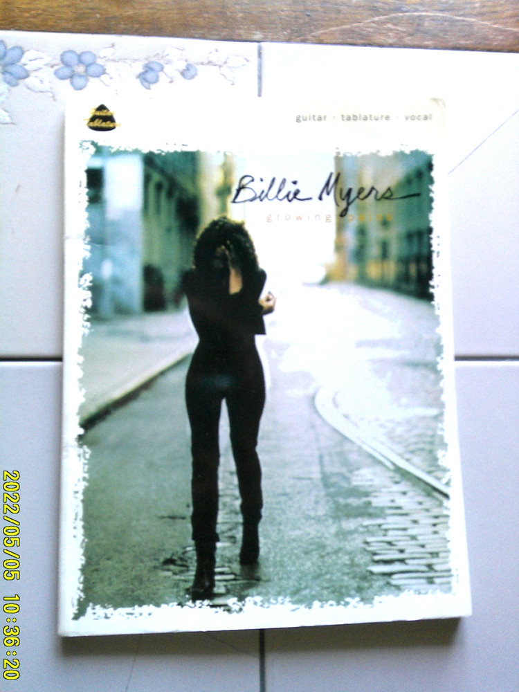 BILLIE MYERS « GROWING PAINS » MUSIC BOOK-GUITAR-TAB-BRAND NEW EMI MUSIC PUB 1998