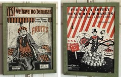Antique Framed Sheet music
