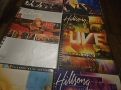 Hillsong Music Australia Music Books, Lot of 6 Spiral-bound PBs Used Condition