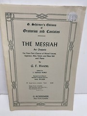 LOT OF ORATORIOS ELIJAH AND THE MESSIAH G F HANDEL AND MANDELSSOHN AND BONUS BKS